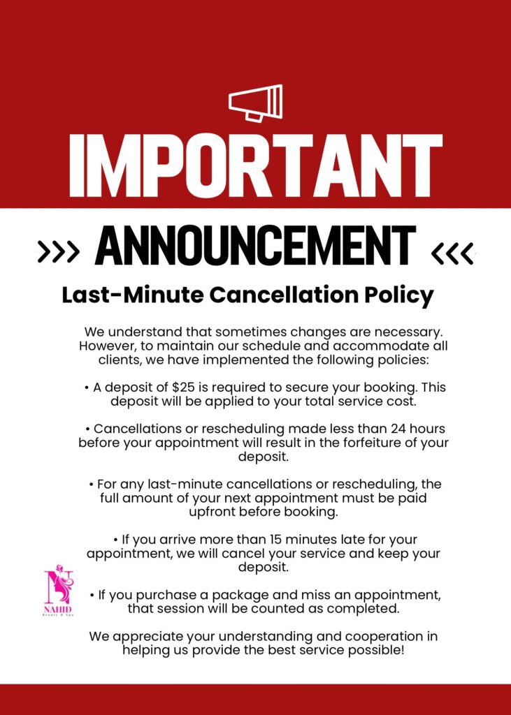 Cancellation Policy